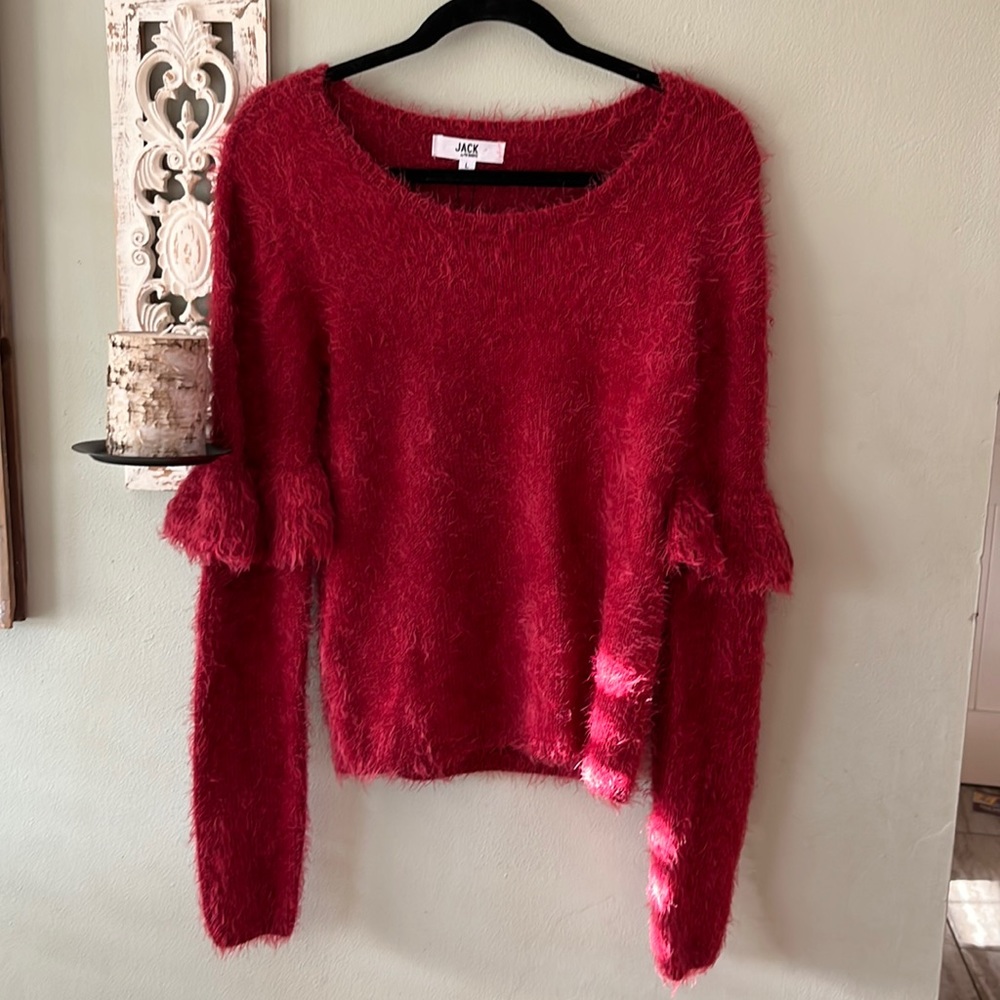 Maroon sweater size large!